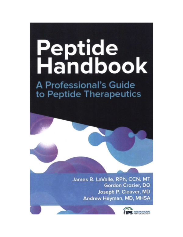 PDF: Peptide Handbook - A Professionals Guide to Peptide Therapeutics (2023)
